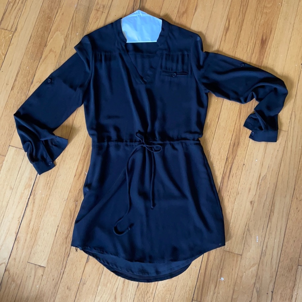 Black tunic dress